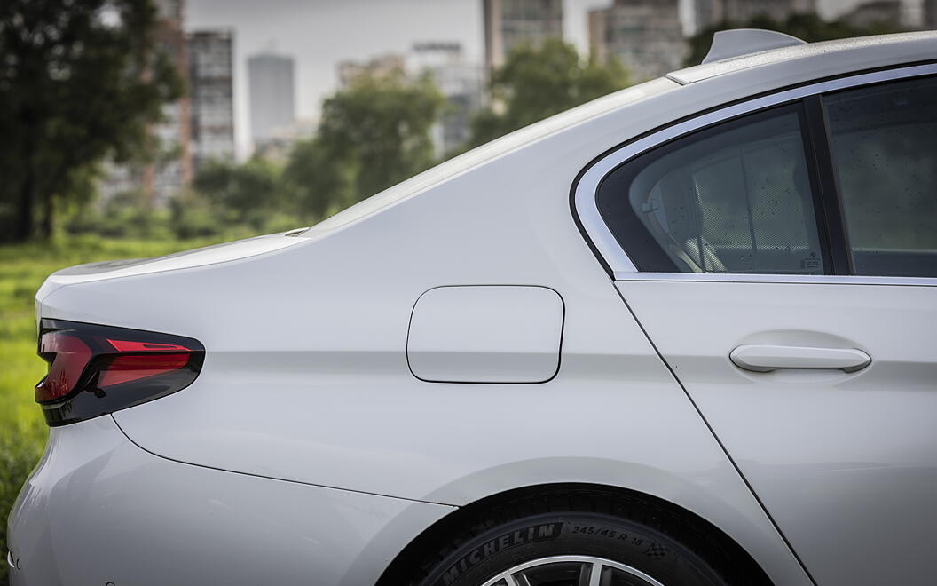 BMW 5 Series Side Rear View