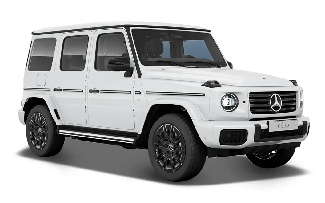 Mercedes-Benz G580 with EQ technology - Opalite White Bright