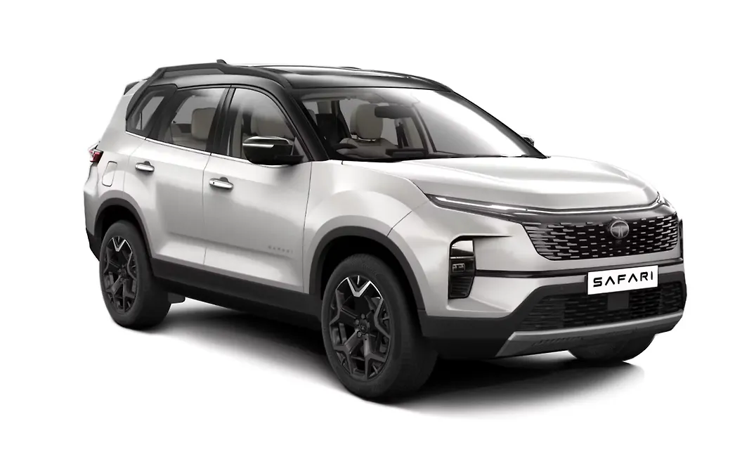 Tata Safari - Frost White With Dual Tone
