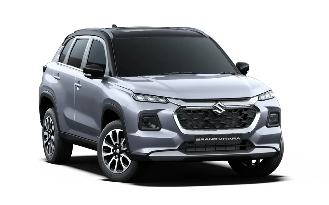 Maruti Suzuki Grand Vitara - Splendid Silver + Black