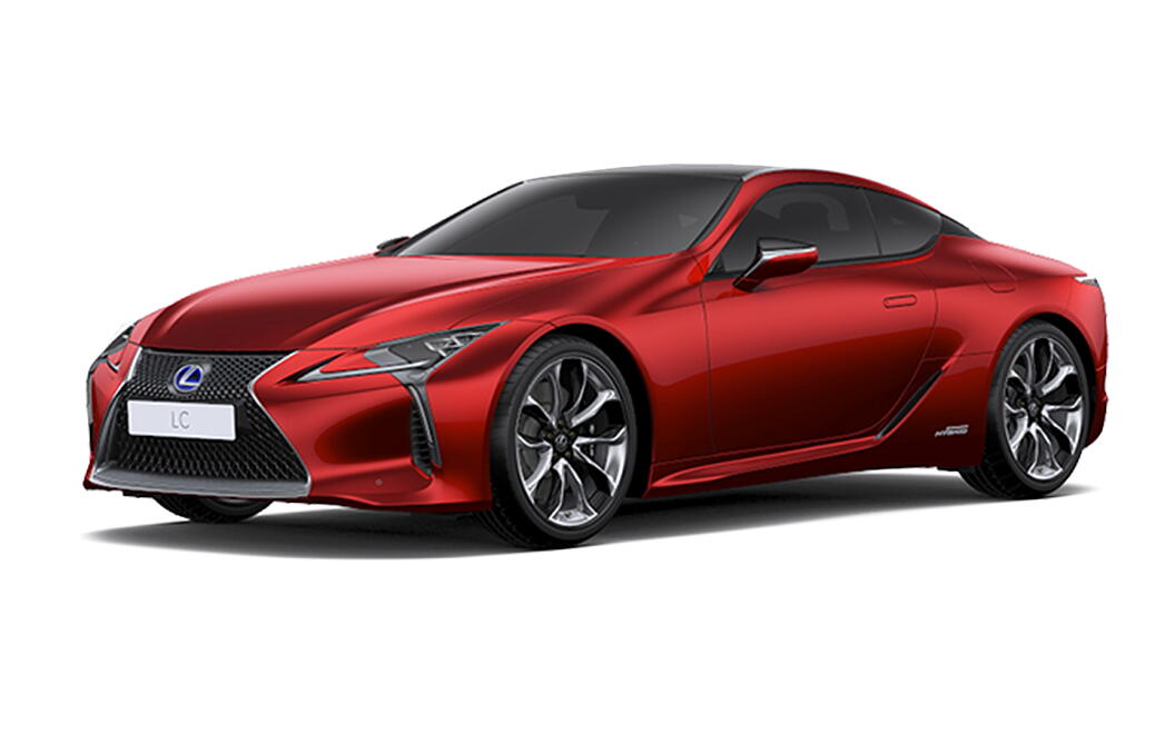 Lexus LC 500h - Radiant Red Contrast Layering