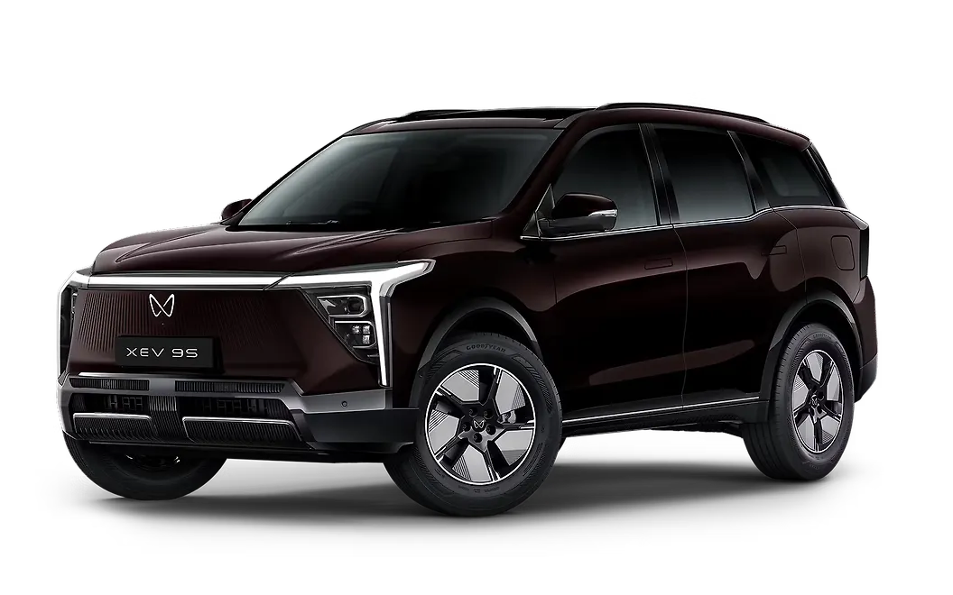 Mahindra XEV 9S - Ruby Velvet