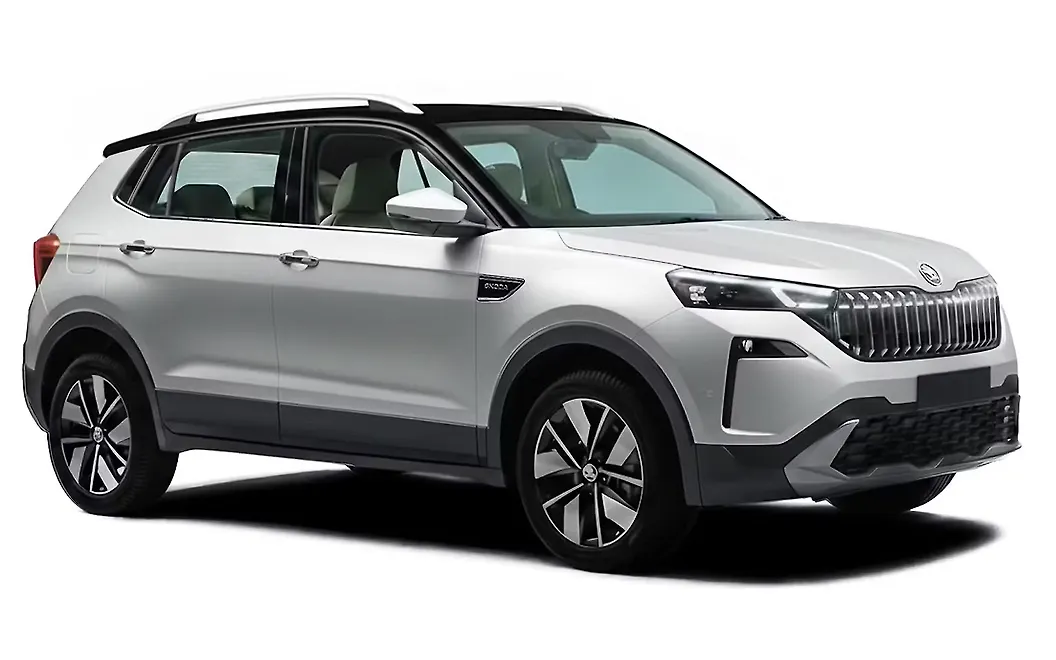Skoda Kushaq - Brilliant Silver with Black Roof