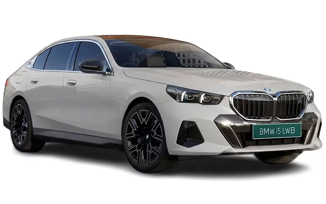 BMW i5 LWB - Mineral White metallic