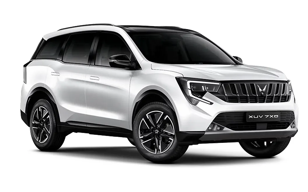 Mahindra XUV 7XO - Everest White with Stealth Black