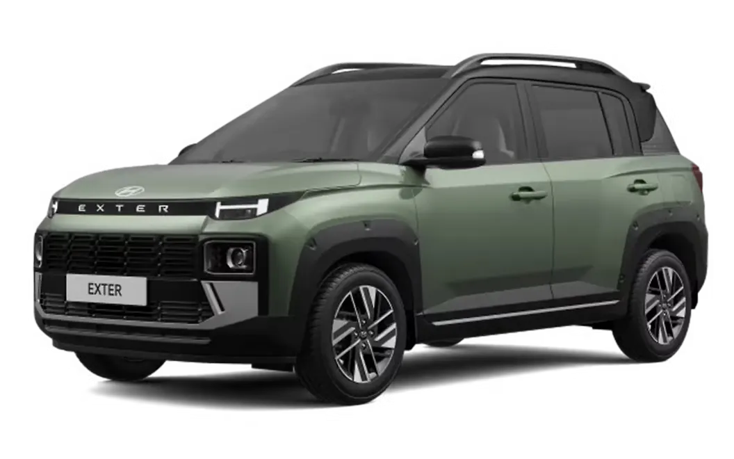 Hyundai Exter - Ranger Khaki with Black Roof