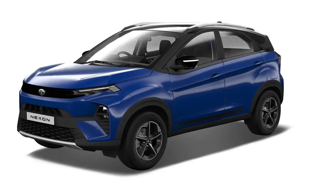 Tata Nexon - Royal Blue with Black roof