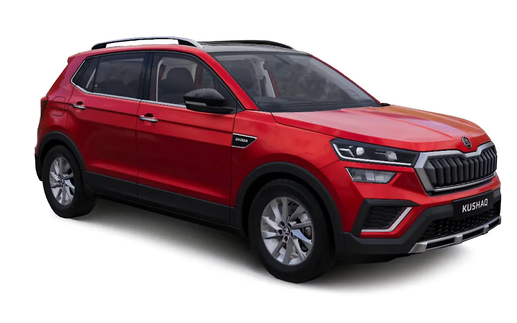 Skoda Kushaq - Tornado Red/ Black