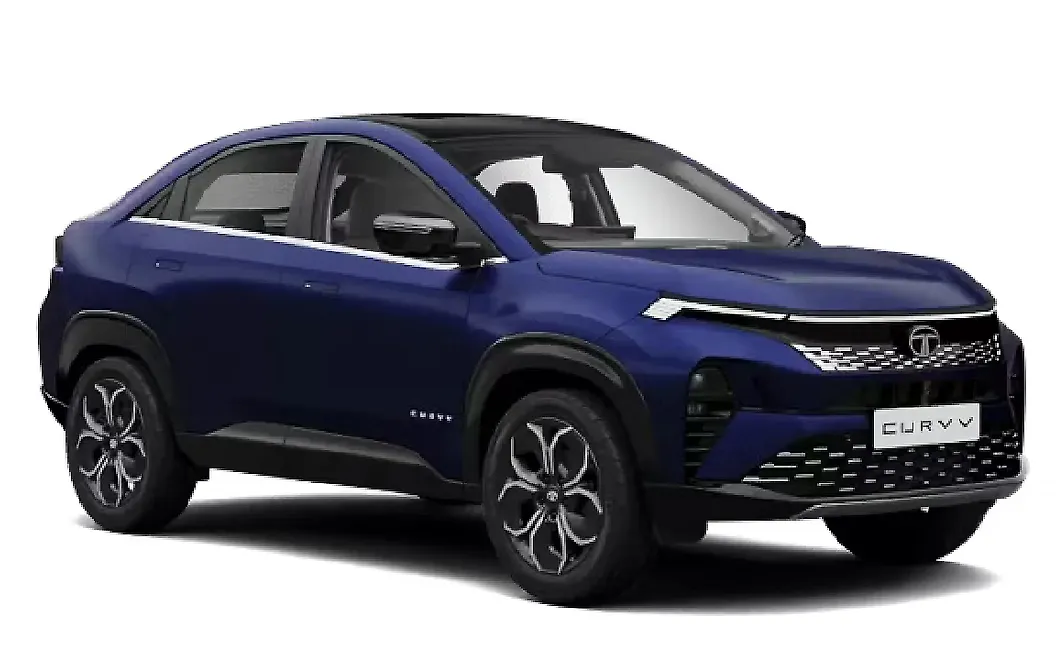 Tata Curvv - Opera Blue With Black Roof