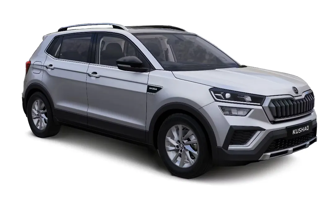 Skoda Kushaq - Brilliant Silver / Black
