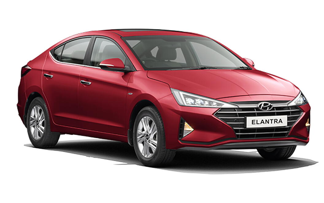 Hyundai Elantra Fiery Red Image