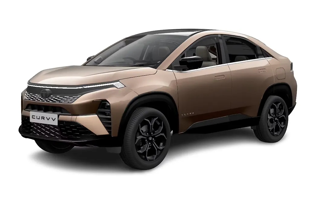 Tata Curvv - Gold Essence With Black Roof
