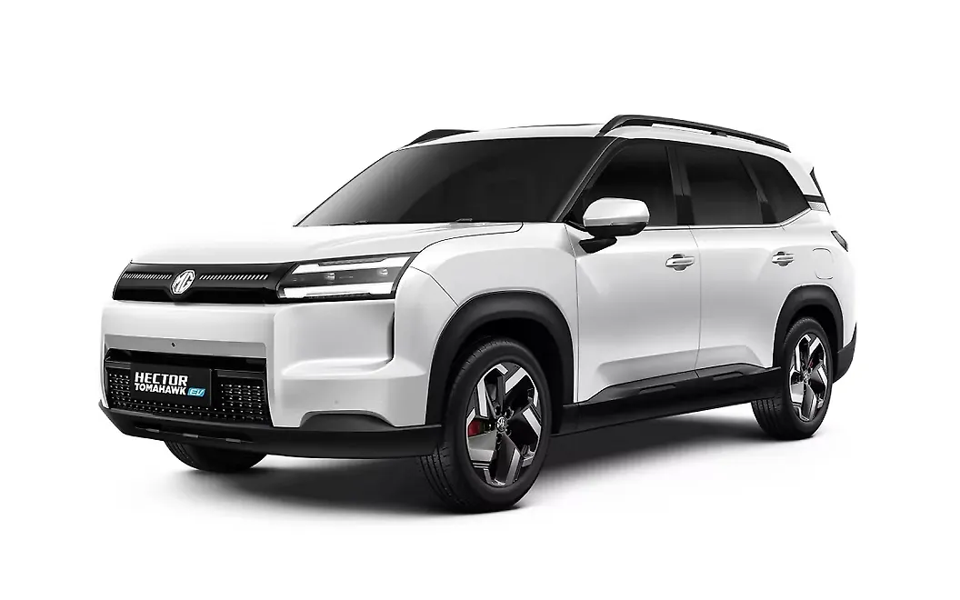 MG Hector Tomahawk EV - Pearl White