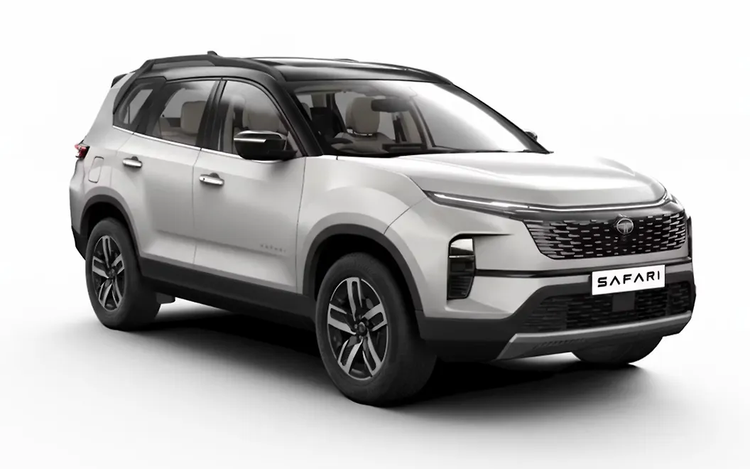 Tata Safari - Frost White With Dual Tone