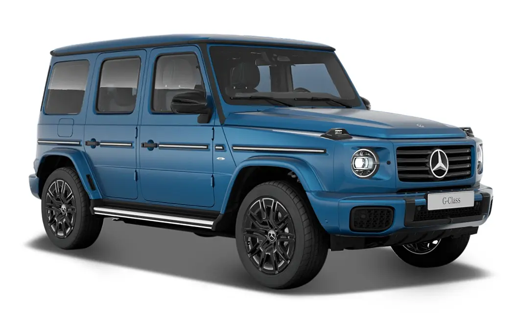 Mercedes-Benz G580 with EQ technology - South Seas Blue Magno