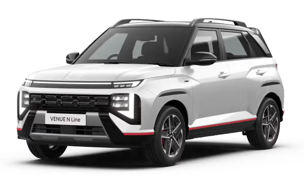 Hyundai Venue N Line - Atlas White with Abyss Black roof