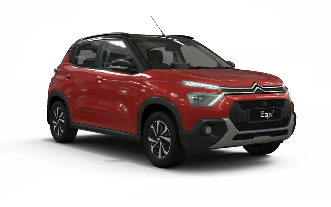 Citroen C3 - Garnet Red with Perla Nera Black