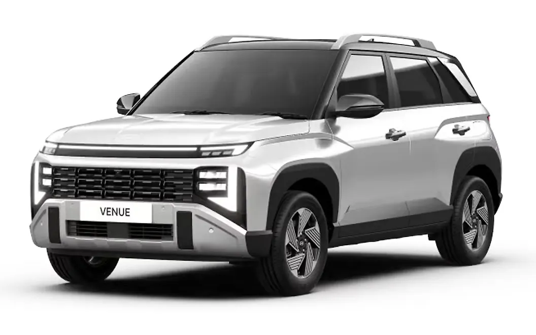 Hyundai Venue - Atlas White,Abyss Black