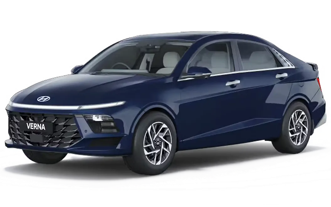 Hyundai Verna - Classy Blue