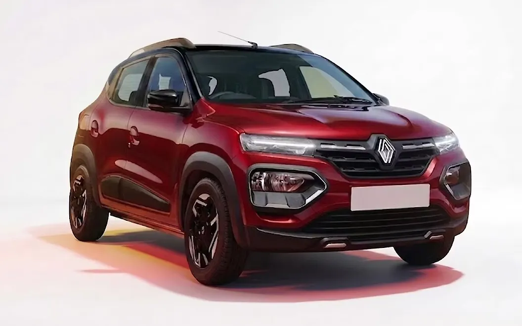 Renault Kwid - Fiery Red with Mystery Black Roof 