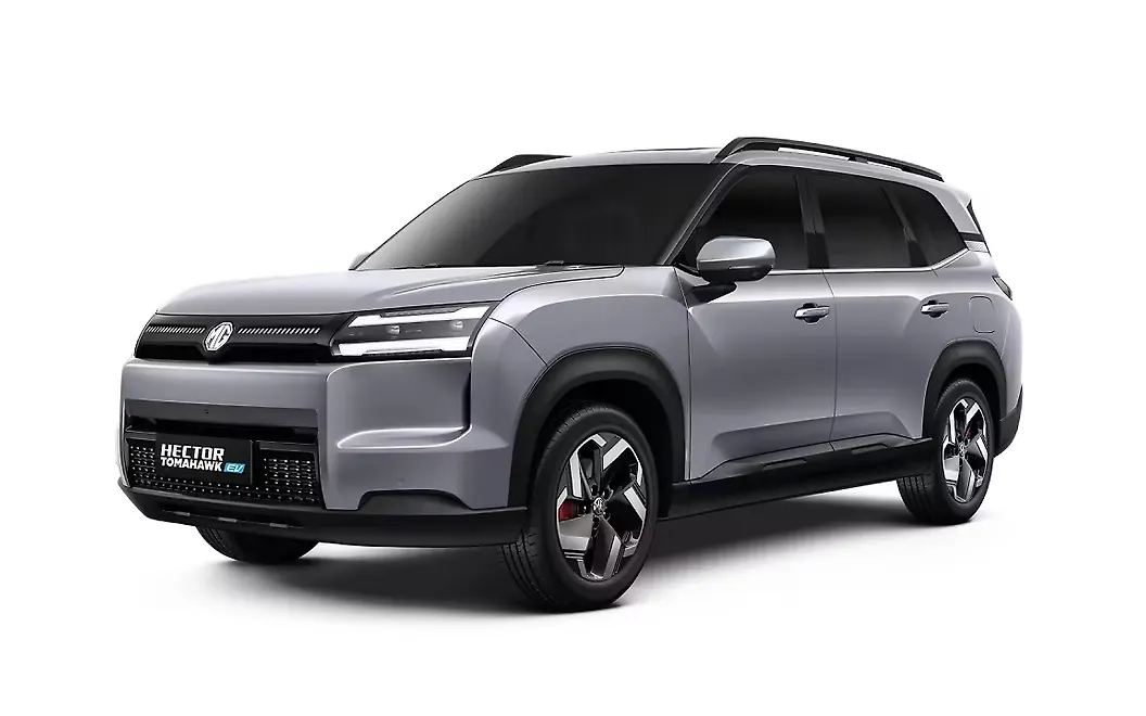 MG Hector Tomahawk EV - Aurora Silver