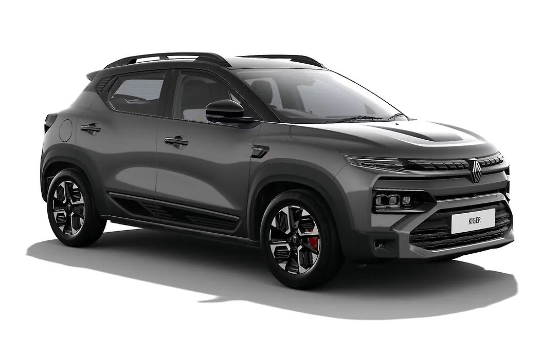Renault Kiger - Shadow Grey with Mystery Black Roof 