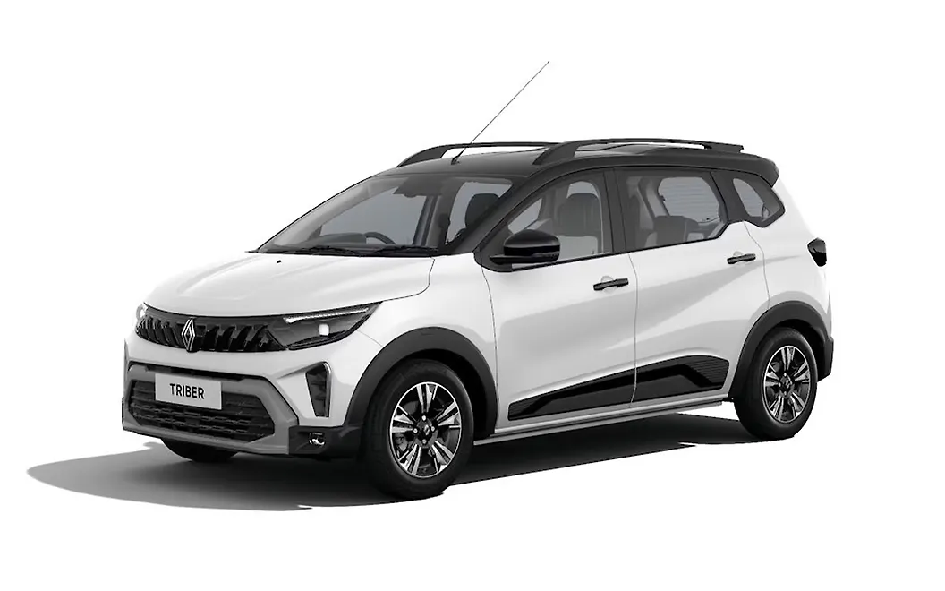 Renault Triber - Ice Cool White with Black Roof