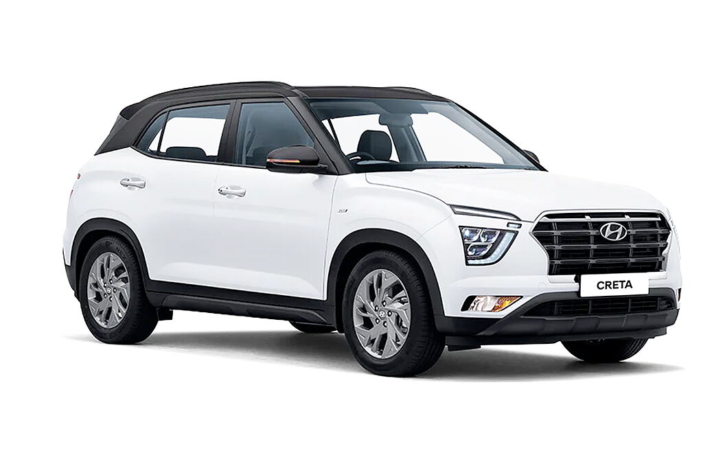 Hyundai Creta 2020 - Polar White,Phantom Black