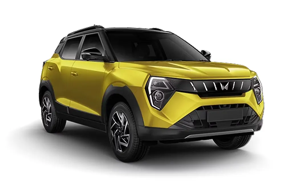 Mahindra XUV 3XO - Citrine Yellow with Stealth Black