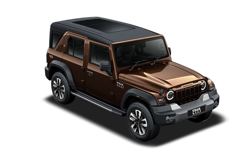 Mahindra Thar Roxx - Burnt Sienna