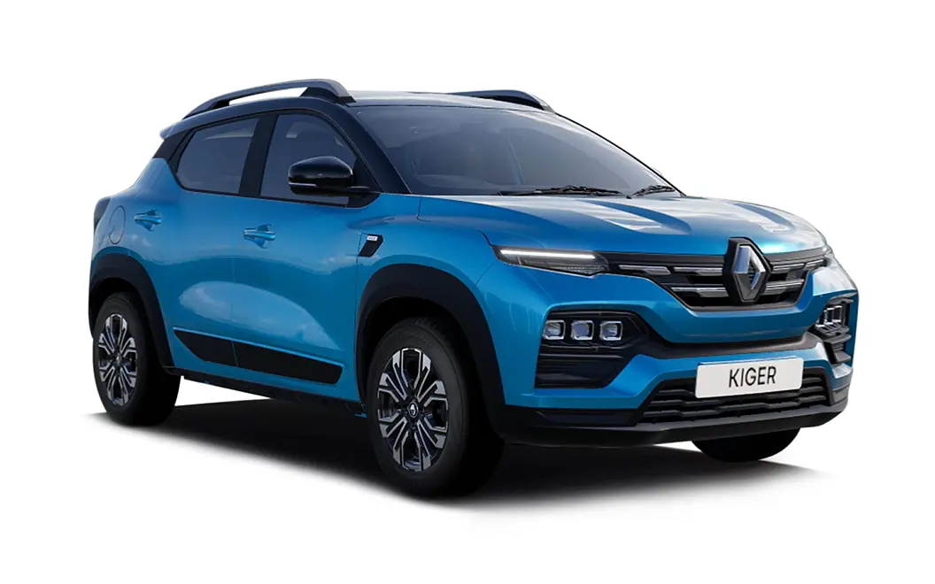 Renault Kiger - Caspian Blue with Black Roof