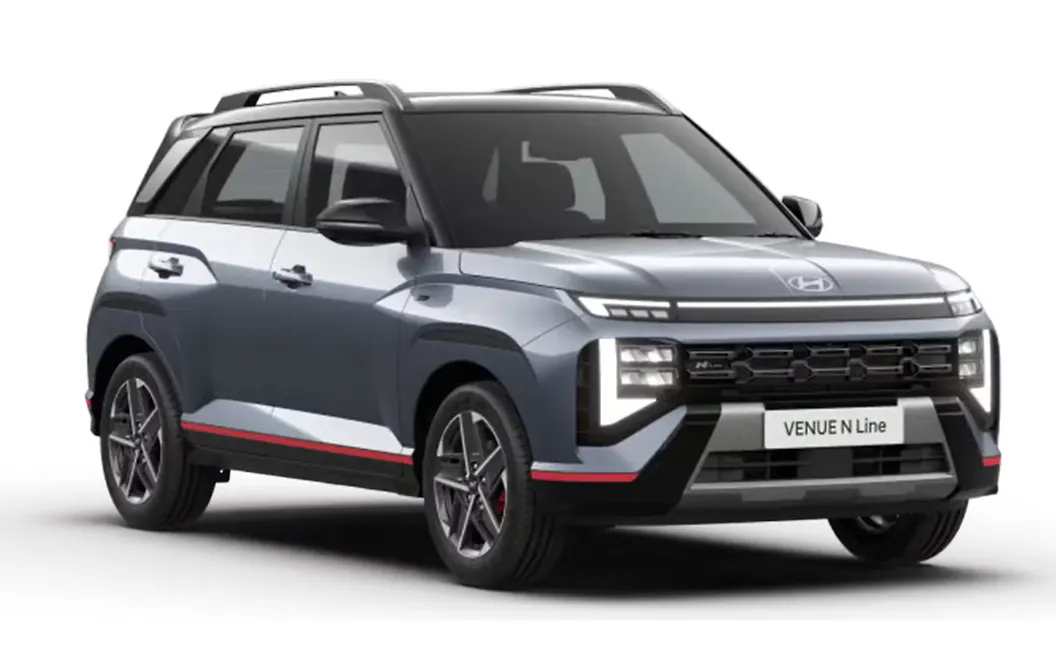 Hyundai Venue N Line - Hazel Blue with Titanium Black Roof