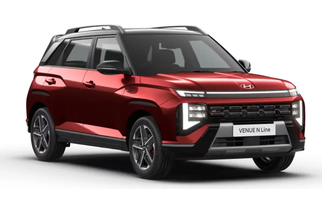 Hyundai Venue N Line - Dragon Red with Titanium Black Roof