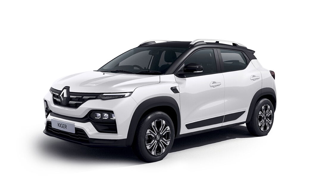 Renault Kiger 2021 - Ice Cool White with Black roof