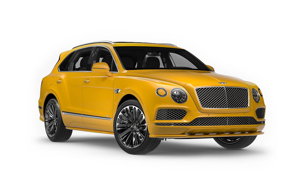 Bentley Bentayga 2016 - Monaco Yellow