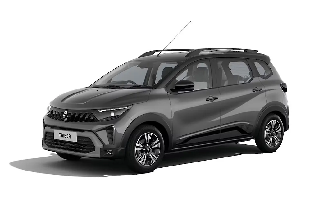 Renault Triber - Shadow Grey with Mystery Black Roof