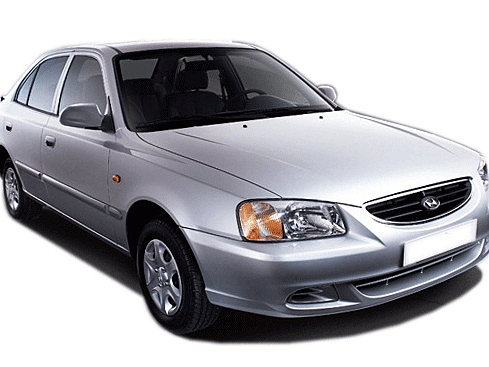 Silver hyundai deals accent