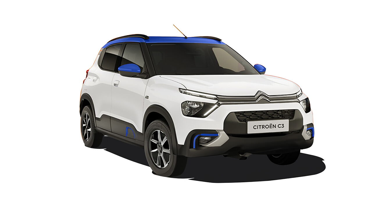 Citroen C3 Shine Blu Edition 1.2 Petrol 2024 On Road Price, Specs, Review, Images, Colours | CarTrade