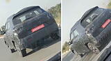 Maruti Suzuki Vitara Brezza facelift spied with new dual-tone alloy wheels