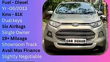 Used Ford Ecosport Titanium 1.5 TDCi in Hyderabad