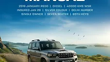 Used Mahindra Scorpio S7 120 2WD 7 STR in Delhi