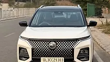 Used MG Hector Plus Savvy Pro 1.5 Turbo Petrol CVT 7 STR Dual Tone in Delhi