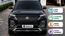 Used MG Hector Plus Blackstorm 1.5 Turbo Petrol CVT 7 STR in Mumbai