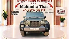 Used Mahindra Thar LX Hard Top Petrol AT RWD in Mumbai