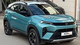 Used Tata Nexon Fearless Plus (S) Purple 1.2 Petrol 7DCA Dual Tone [2023-2025] Cars