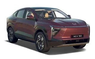 Mahindra XEV 9e - Ruby Velvet