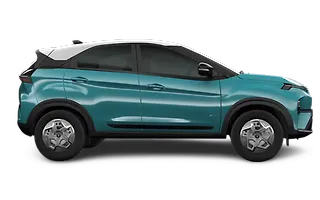 Tata Nexon EV - Ocean Blue With White Roof