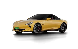 MG Cyberster - Nuclear Yellow with Black roof