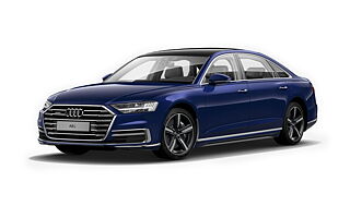 Audi A8 L [2018-2022] - Navarra Blue Metallic
