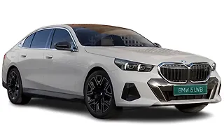 BMW i5 LWB - Mineral White metallic